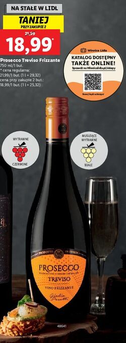 Lidl Wino prosecco treviso oferta