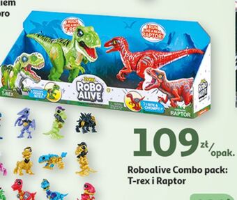 Auchan Roboalive combo t-rex i raptor zuru robo alive oferta