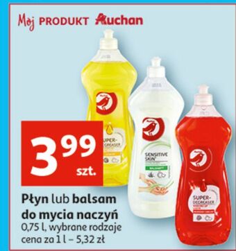 Płyn do mycia naczyń cytryna auchan