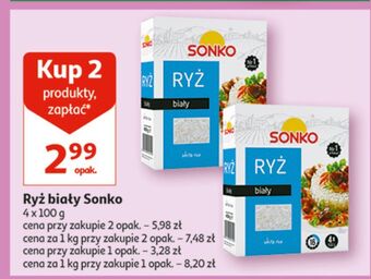 Auchan Ryż biały długi sonko oferta