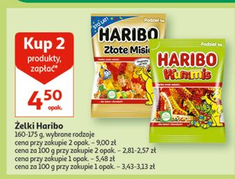 Auchan Żelki haribo wummis oferta