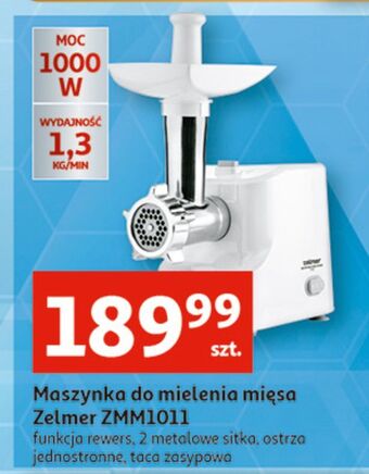 Auchan Maszynka do mielenia mięsa zmm1011 zelmer oferta