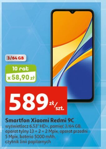 Auchan Smartfon redmi 9c xiaomi oferta