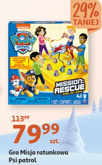 Auchan Gra misja ratunkowa psi patrol spin master oferta