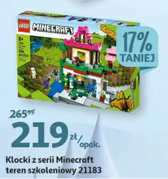 Auchan Klocki 21183 lego minecraft oferta