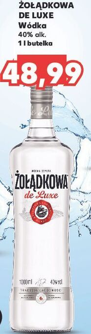Kaufland Wódka żołądkowa gorzka de luxe oferta