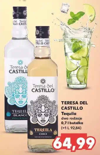 Kaufland Tequila teresa del castillo blanco oferta