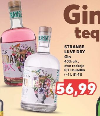Kaufland Gin strange luve white oferta