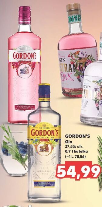 Kaufland Gin gordon's london dry oferta