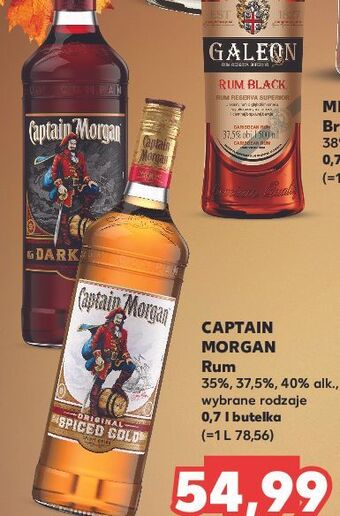 Kaufland Rum captain morgan spiced gold oferta