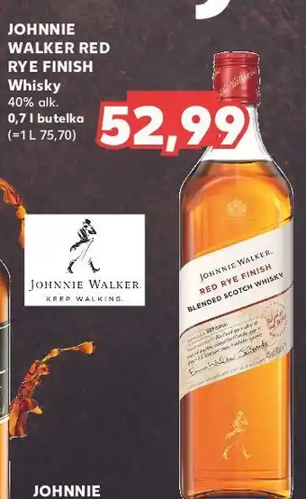 Kaufland Whisky johnnie walker blenders' batch red rye finish oferta