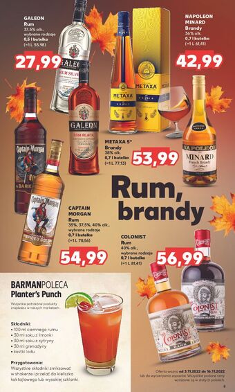 Kaufland Rum galeon black oferta
