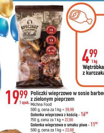 E.Leclerc Policzki wieprzowe w sosie bbq specjały dziadka kostka oferta