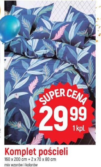 E.Leclerc Komplet pościeli 160 x 200 cm + 2 70 80 oferta