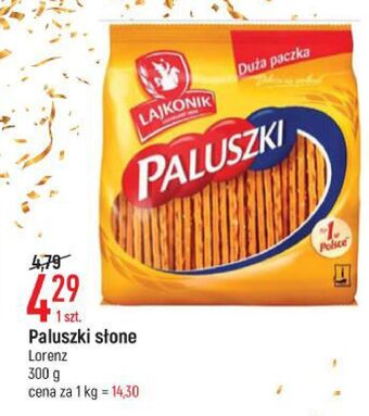 E.Leclerc Paluszki słone lajkonik oferta