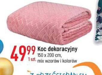 E.Leclerc Koc dekoracyjny 150 x 200 cm oferta