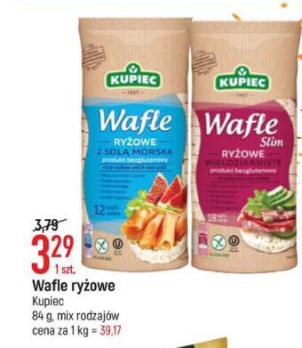 E.Leclerc Wafle ryżowe z solą morską kupiec oferta