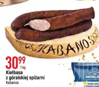 E.Leclerc Kiełbasa z góralskiej spiżarni kabanos oferta