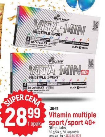E.Leclerc Kapsułki z witaminami olimp sport nutrition vita-min multiple oferta