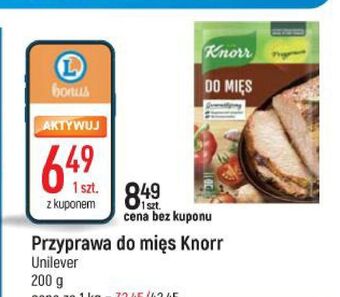 E.Leclerc Przyprawa do mięs knorr oferta