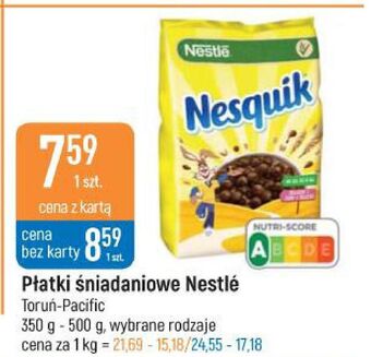 E.Leclerc Płatki śniadaniowe nesquik oferta