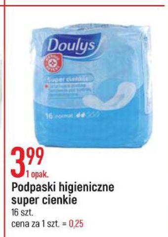 E.Leclerc Podpaski super cienkie normal wiodąca marka doulys oferta