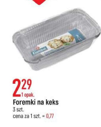 E.Leclerc Foremki na keks wiodąca marka elembal oferta