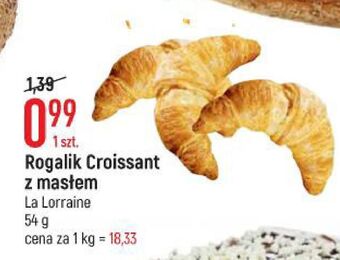 E.Leclerc Croissant z masłem la lorraine oferta
