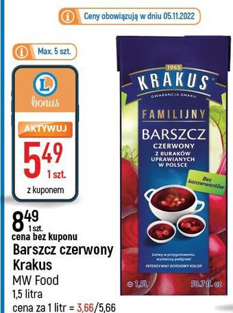 Barszcz czerwony krakus maspex