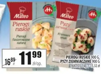 Społem Szczecin mateo pierogi ruskie 900g oferta