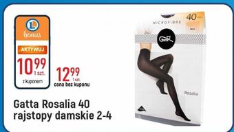 E.Leclerc Rajstopy damskie rosalia 40 den rozm. 2 gatta oferta