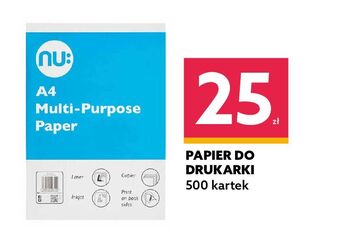 Dealz Papier do drukarki nu: oferta