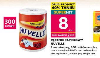 Dealz Ręcznik papierowy 300 listków nuvelle oferta