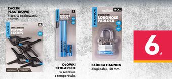 Dealz Kłódka długa z pałąkiem hannon oferta