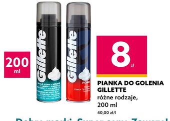 Dealz Pianka do golenia klasyczna gillette foam oferta