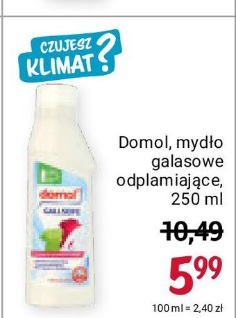 Rossmann Mydło galasowe odplamiające domol oferta
