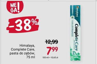 Rossmann Pasta do zębów himalaya herbals complete care oferta