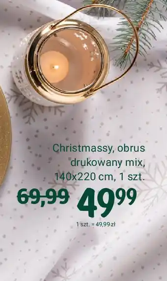 Rossmann Obrus christmassy 140 x 220 cm oferta