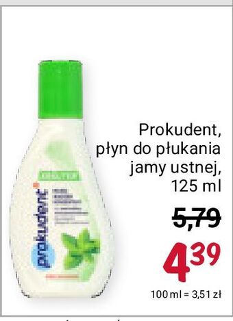 Rossmann Płyn do płukania mięta prokudent oferta