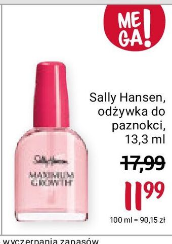 Rossmann Odżywka proteinowa sally hansen maximum growth oferta