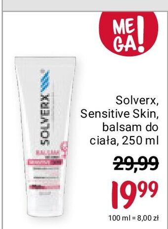 Rossmann Balsam do ciała sensitive skin solverx oferta