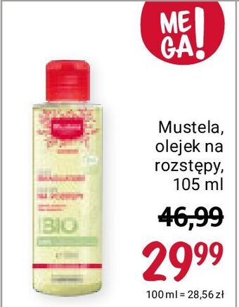 Rossmann Olejek przeciw rozstępom mustela maternite oferta