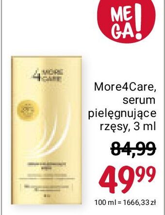 Rossmann Serum do rzęs more4care oferta