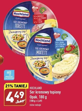 ALDI Ser topiony mixtett hochland oferta