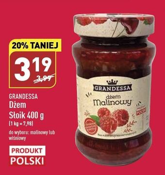 ALDI Dżem malinowy grandessa oferta
