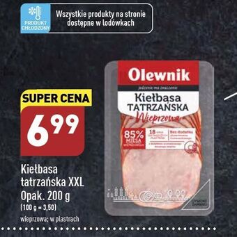 ALDI Kiełbasa tatrzańska olewnik oferta