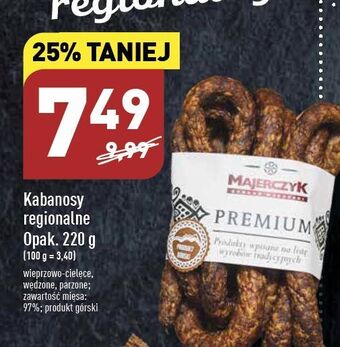 ALDI Kabanosy wieprzowo-cielęce majerczyk oferta