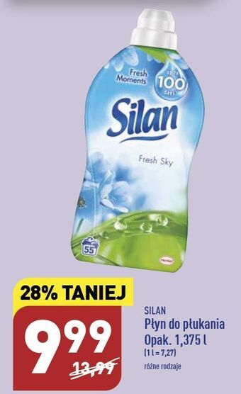 ALDI Płyn do płukania fresh sky silan classic oferta