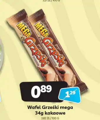 Delfin Wafel Grześki mega 34g oferta