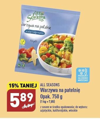 Warzywa na patelnię włoskie all seasons